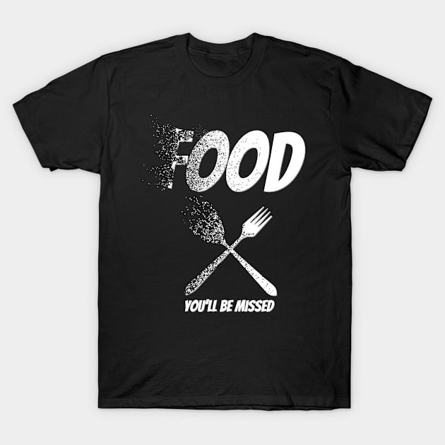 Food Disintegrating Meme T-Shirt by bluerockproducts